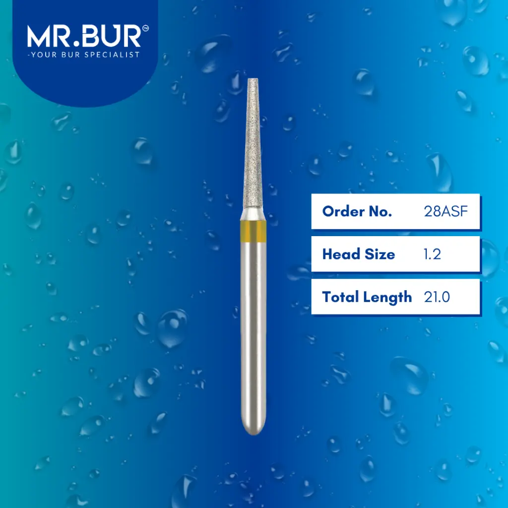 Taper-Flat-End-Super-Fine-Finishing-Diamond-Bur-28ASF.webp