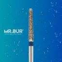 FG DIAMOND TAPER ROUND END (ฺBLUE)