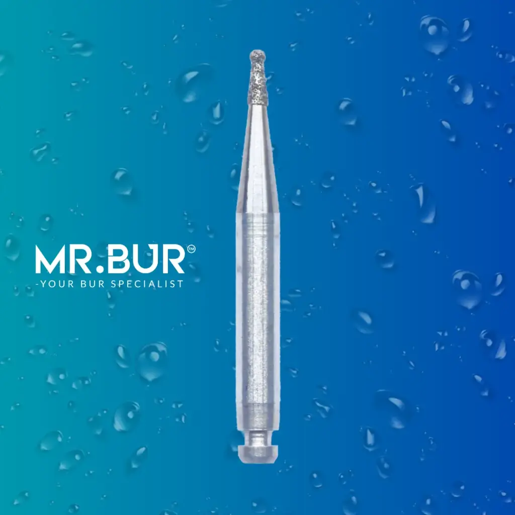 RA DIAMONDS BUR ROUND WITH COLLAR