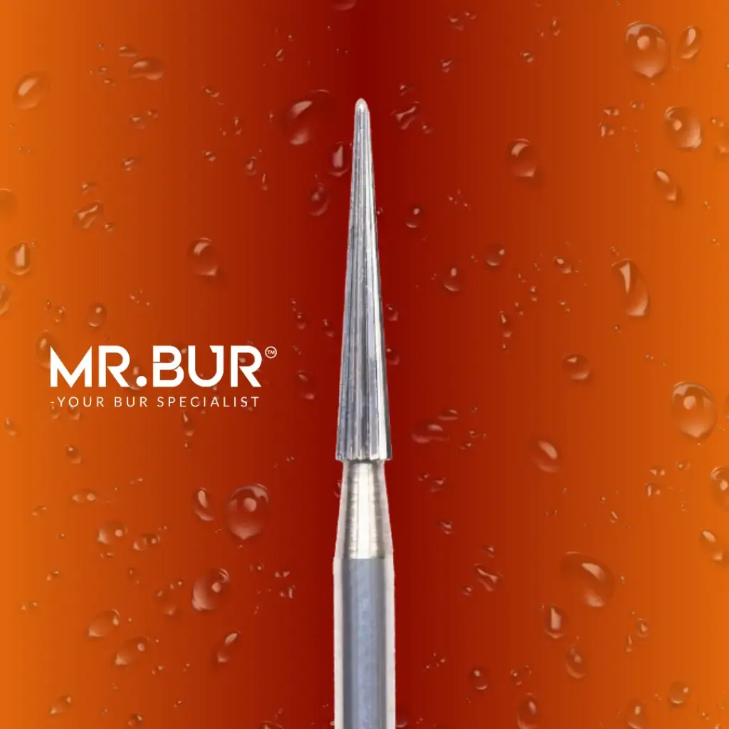 CF135.314.014 FINISHING CARBIDE POINTED CONE