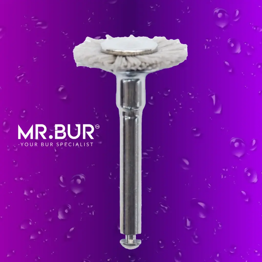 POLISHING BRUSHES RA 50PCS - WHITE GOAT HAIR