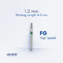 FG STANDARD TAPER FLAT END