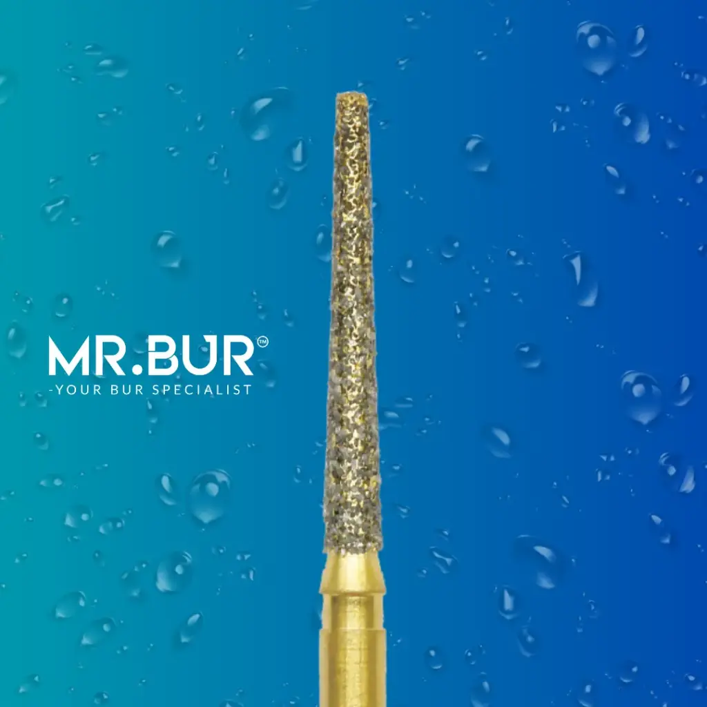 FG GOLD TAPER FLAT END