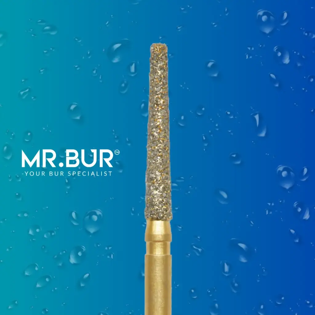 FG GOLD TAPER FLAT END