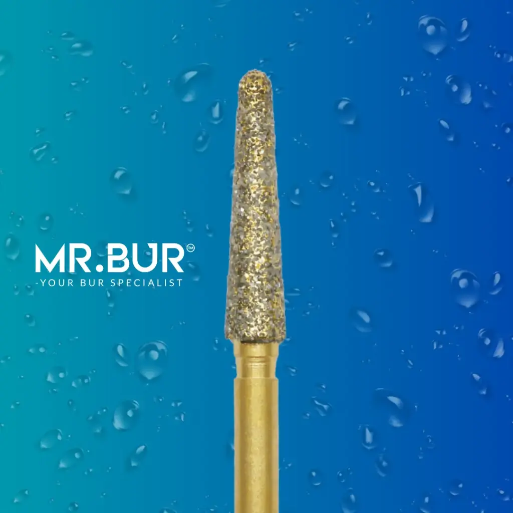 FG GOLD TAPER ROUND END