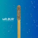 FG GOLD CYLINDER ROUND END