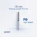 FG STANDARD TAPER ROUND END