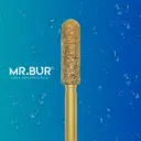 FG GOLD MINI CYLINDER ROUND END