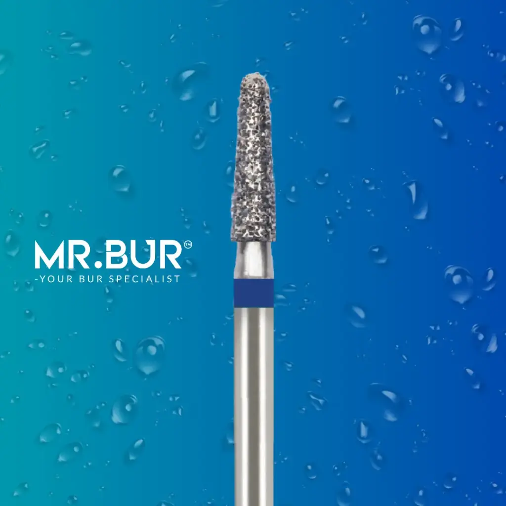 FGS DIAMOND TAPER ROUND END BLUE