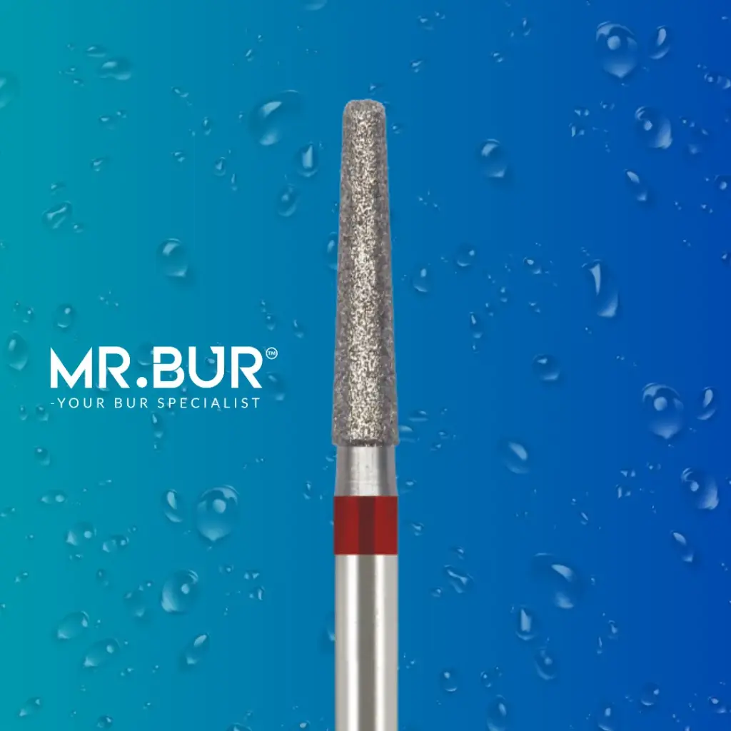 FG DIAMOND TAPER ROUND END FINE