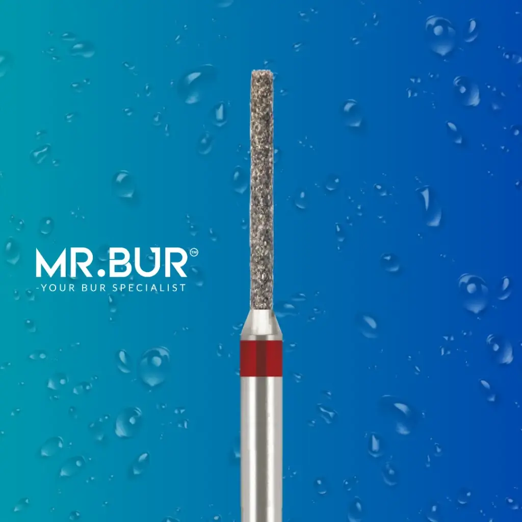 FG DIAMOND CYLINDER ROUNDED EDGE FINE