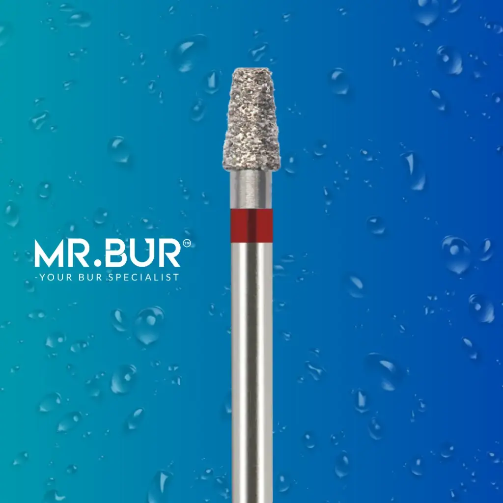 FG DIAMOND TAPER ROUNDED EDGE FINE