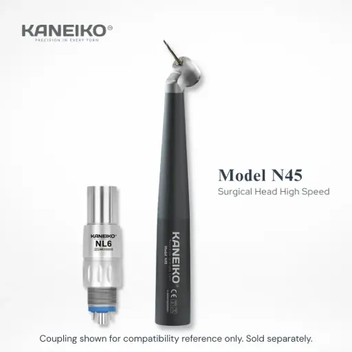 [MODEL N45] KANEIKO 45°  REVERSE AIR TITANIUM HANDPIECE N DESIGN 