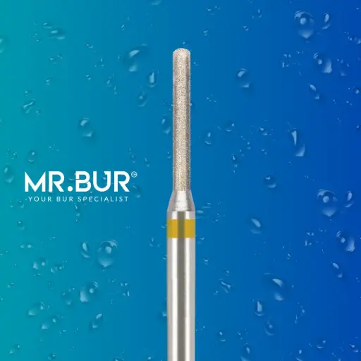 [85CSF] FG DIAMOND CYLINDER ROUND END FINE