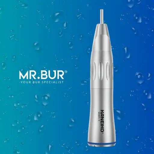 [MODEL S] KANEIKO 1:1 LOW SPEED STRAIGHT HANDPIECE (INTERNAL WATER PIPELINE)