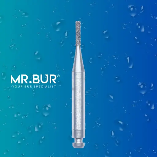 [R835/009] RA DIAMONDS BUR CYLINDER - FLAT END