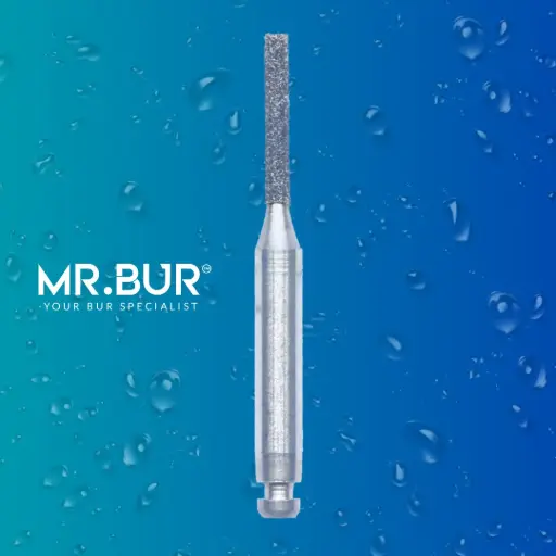 [R837/012] RA DIAMONDS BUR CYLINDER - FLAT END