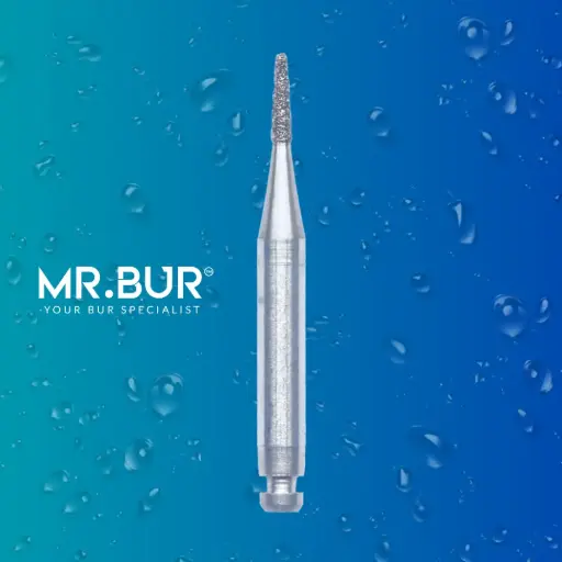 [R845/010] RA DIAMONDS BUR TAPER - FLAT END