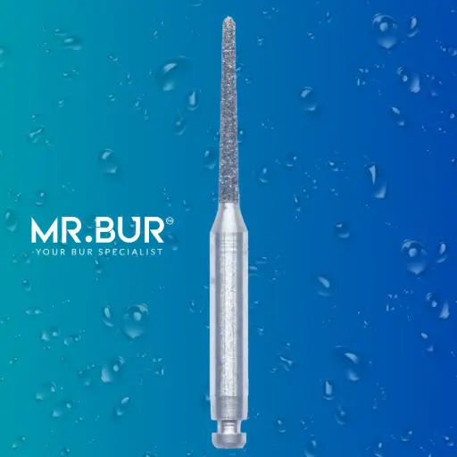 [R850/012] RA DIAMONDS BUR TAPER - ROUND END