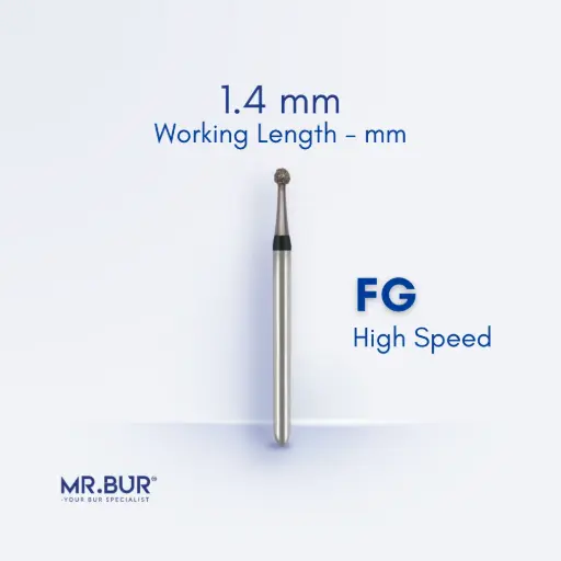 [25MM OS-D14] OS DIAMOND COOLING ROUND BUR