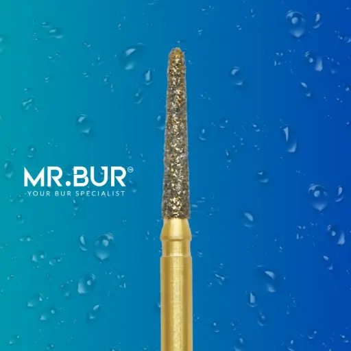 [38AG - 856/014] FG GOLD TAPER ROUND END