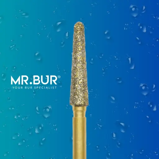 [856/23] FG GOLD TAPER ROUND END