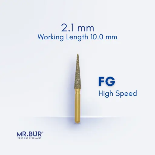 [S859/021] FG GOLD SHORT POINTED CONE